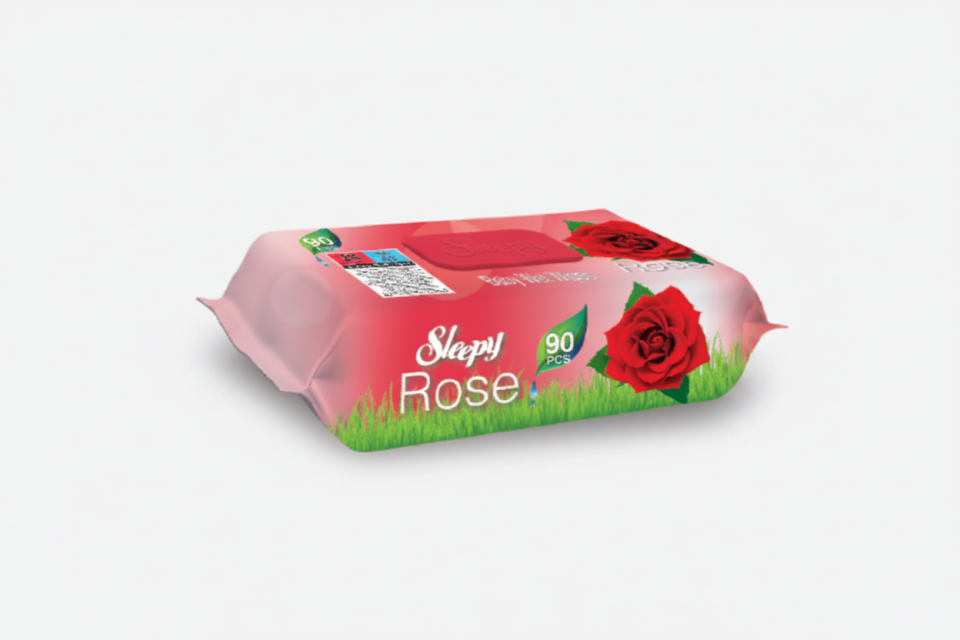 SLEEPY ISLAK HAVLU GÜL 90 LI*24