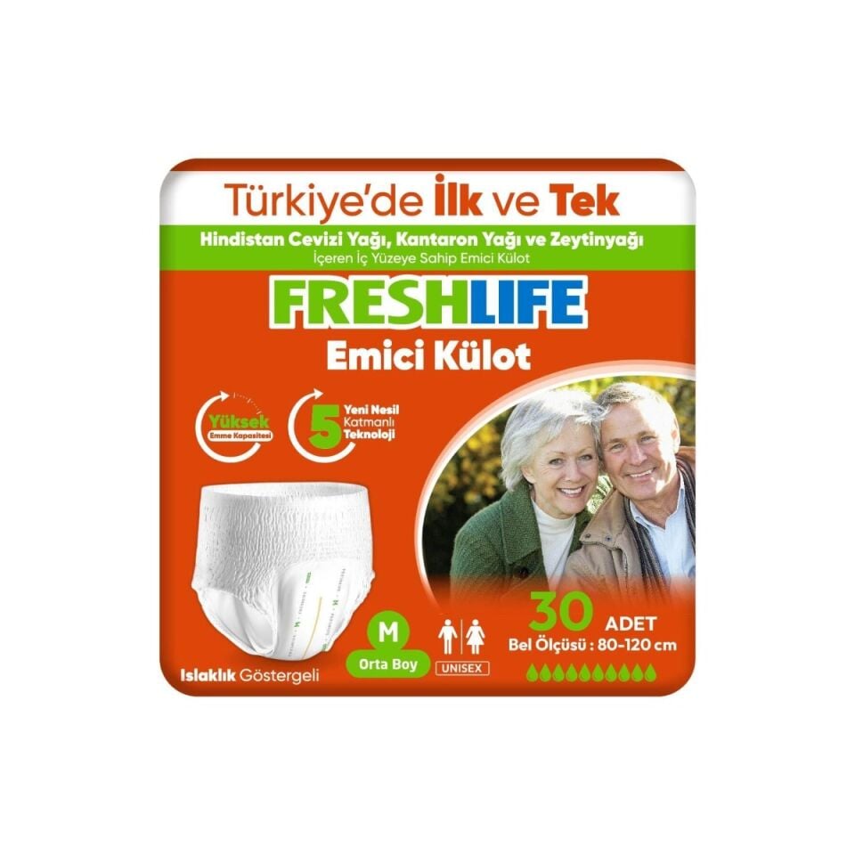 S FRESHLIFE ECO KÜLOT MEDIUM 16 LÜ*6