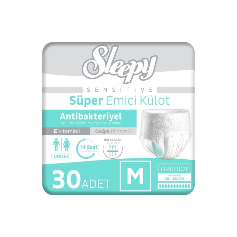 SLEEPY SEN.ANTİ.STD.KLT.MEDIUM 9LU*6