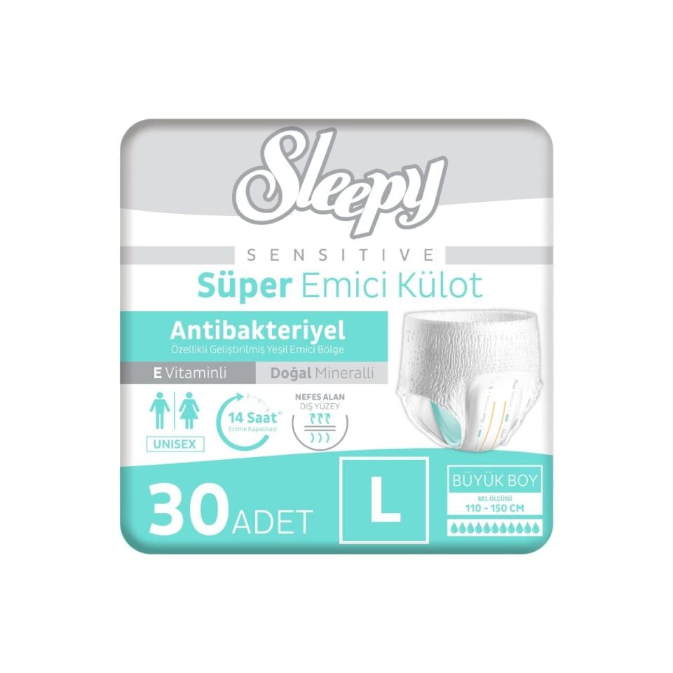 SLEEPY SEN.ANTİ.STD.KLT.LARGE 8Lİ*6