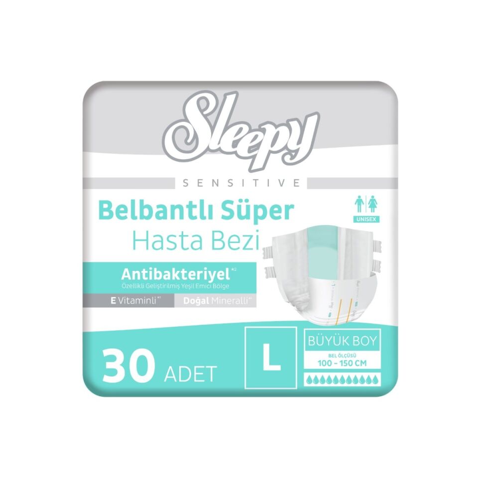 Sleepy Sen. Anti. STD. Large 8'li (6'lı Koli)