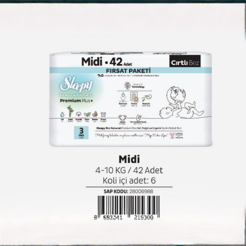 SLEEPY NAT DB SOFT FIRSAT MIDI 42x6