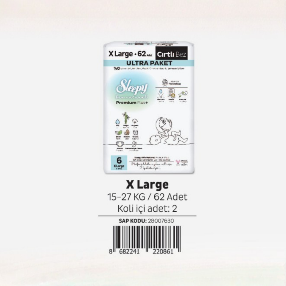 SLEEPY NAT DB SOFT ULTRA XL 62x2