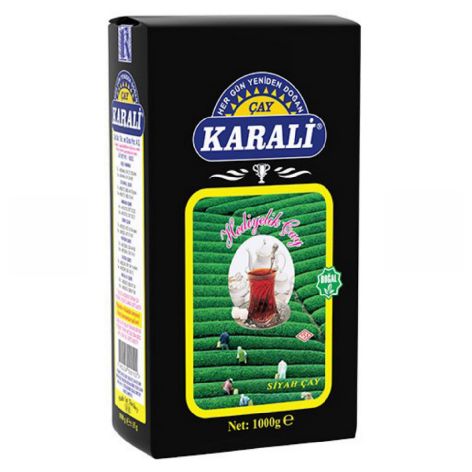 KARALİ ÇAY HEDİYELİK  KUPALI 1 Kg.*6