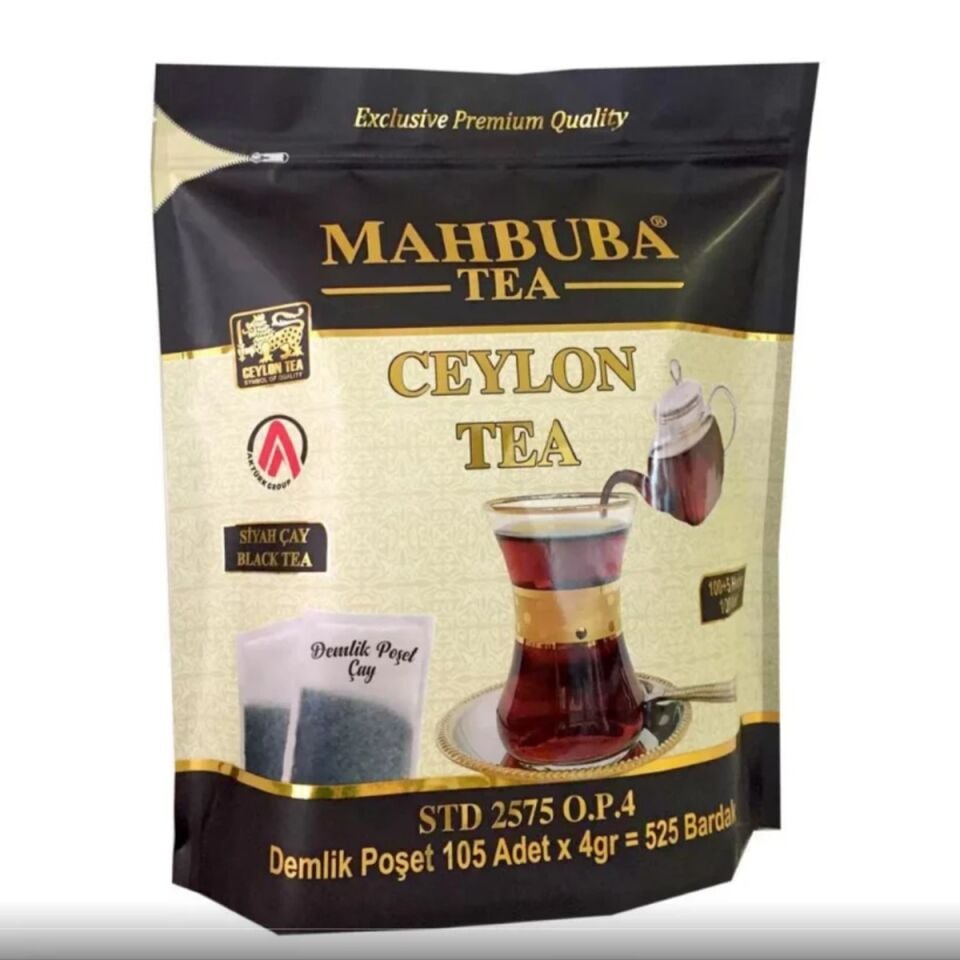 MAHBUBA CEYLON SİYAH ÇAY DEMLİK POŞET*12