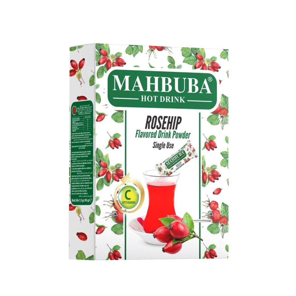 MAHBUBA TOZ İÇECEK 1,5GR KUŞBURNU 24LÜ*24