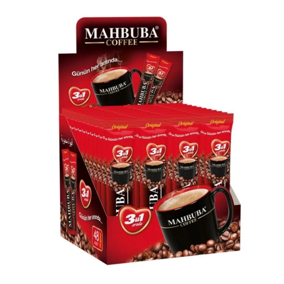 MAHBUBA KAHVE 3Ü1 ARADA 18GR.KLASİK*48*12