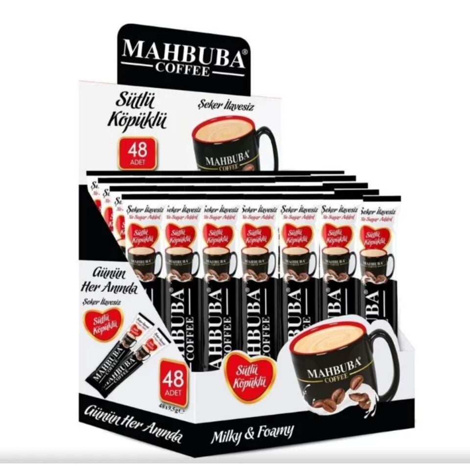 MAHBUBA KAHVE 2Sİ1 ARADA 10GR.*48*12