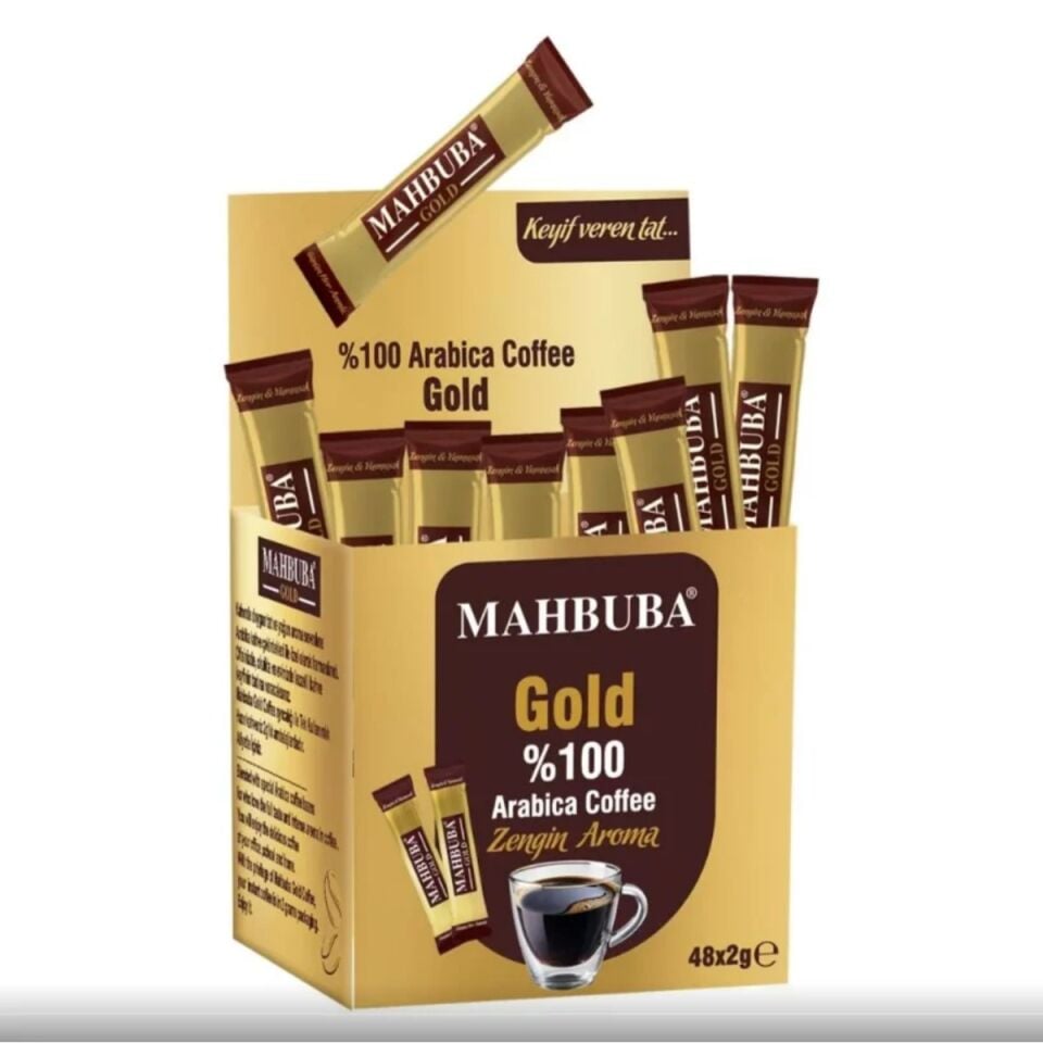 MAHBUBA KAHVE GOLD 2GR.*48*12