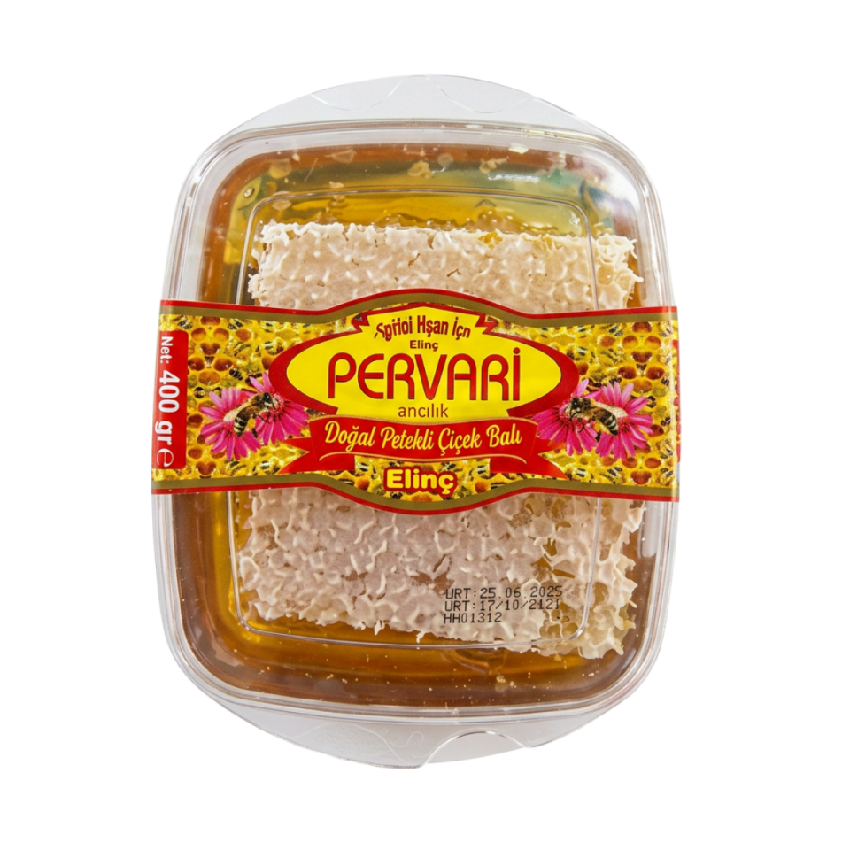 ELİNÇ PERVARİ PETEK BALI 400gr*12
