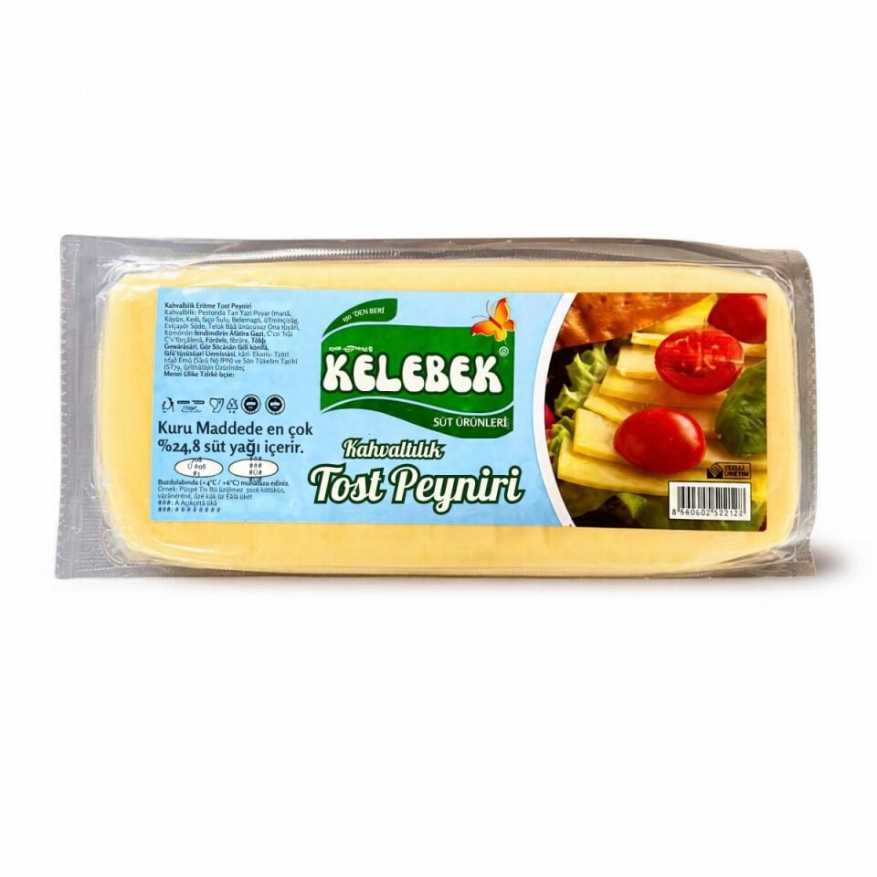 Kelebek Tost Peyniri 1000 g (12'li Koli)