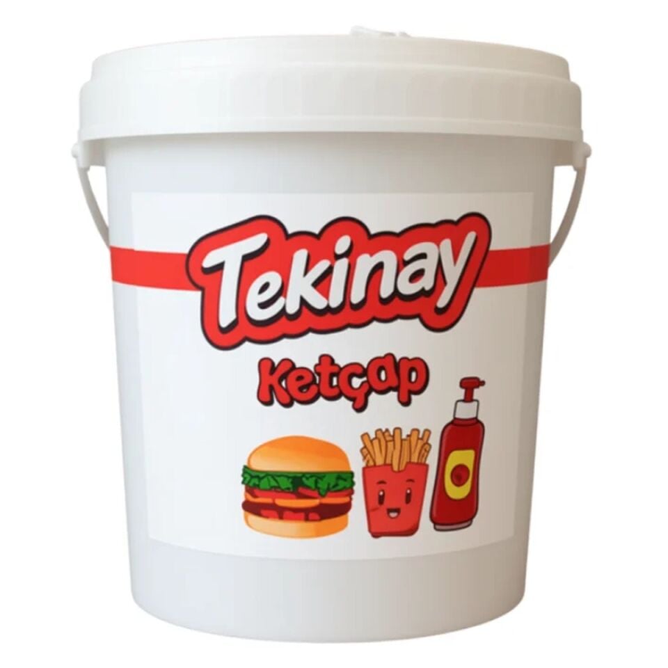 TEKİNAY KETÇAP KOVA ACISIZ 9 KG.*1