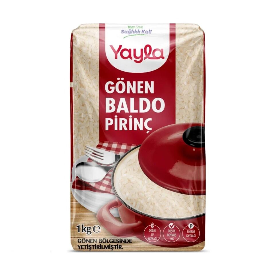 YAYLA 1 KG PİRİNÇ GÖNEN BALDO *16