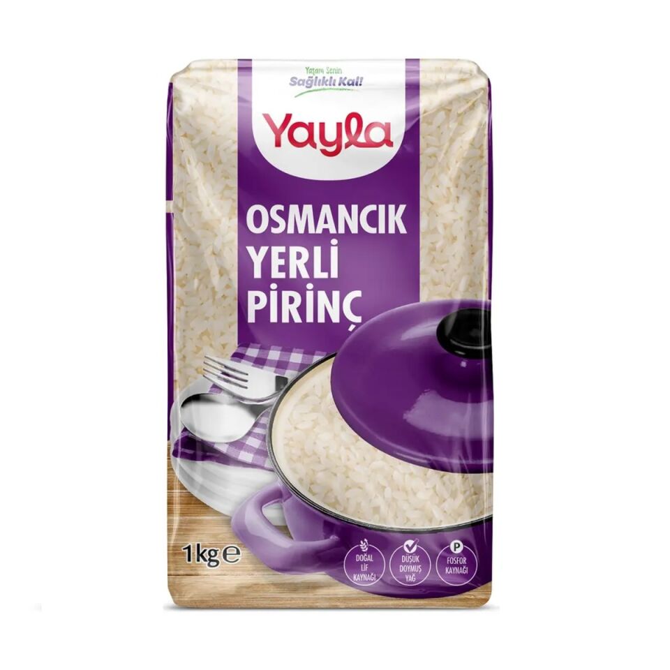 YAYLA 1 KG PİRİNÇ YERLİ PİLAVLIK*16