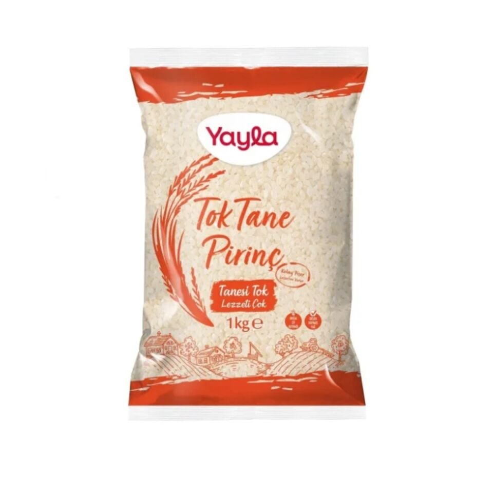 YAYLA 1 KG PİRİNÇ TOK TANE*16
