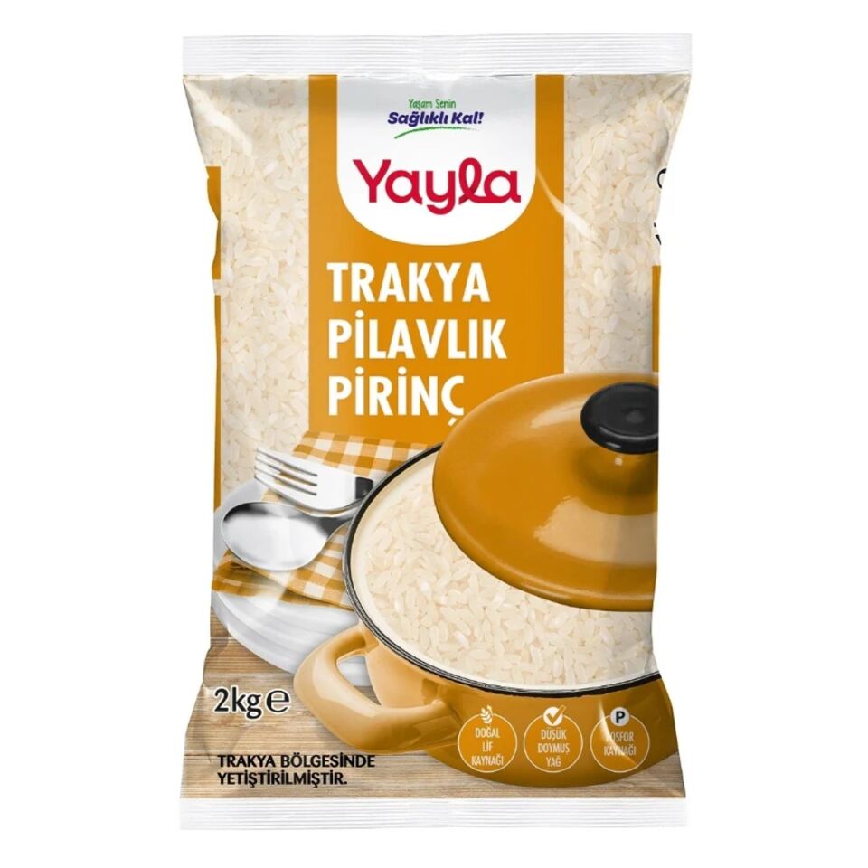 YAYLA 2 KG  PİRİNÇ TRAKYA *10
