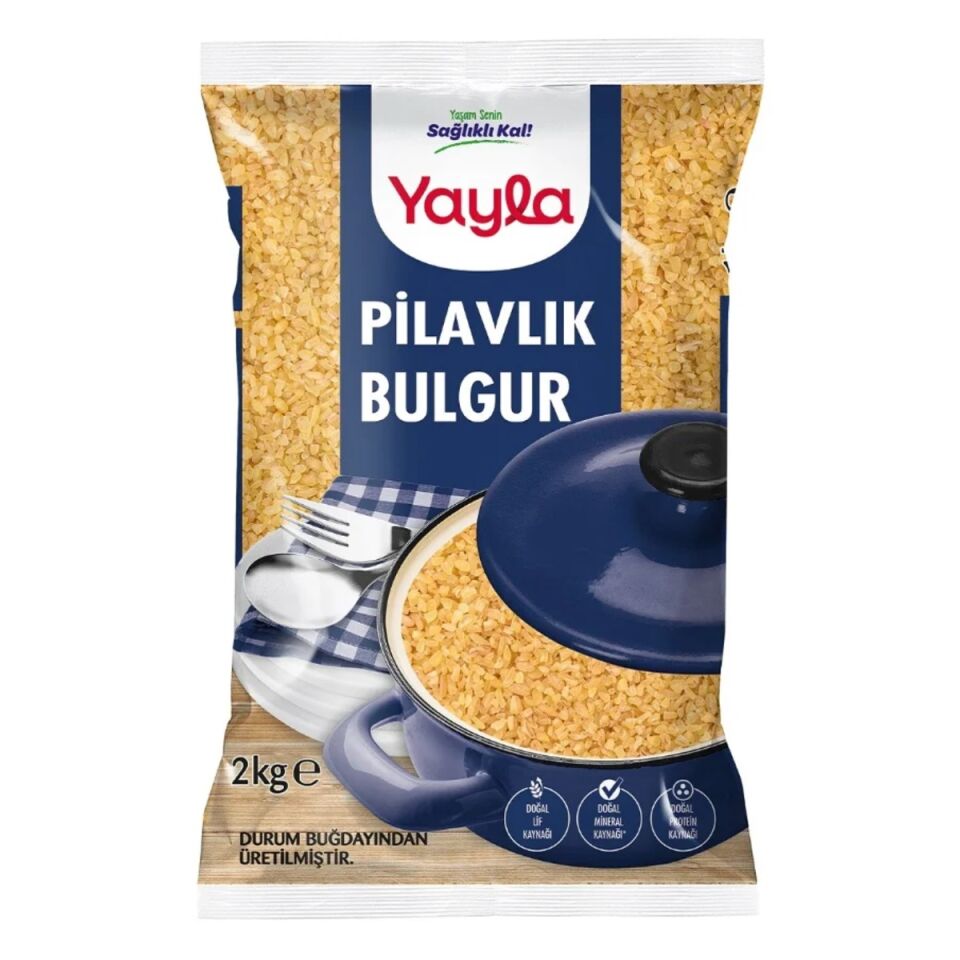 YAYLA 2 KG  BULGUR PİLAVLIK *10