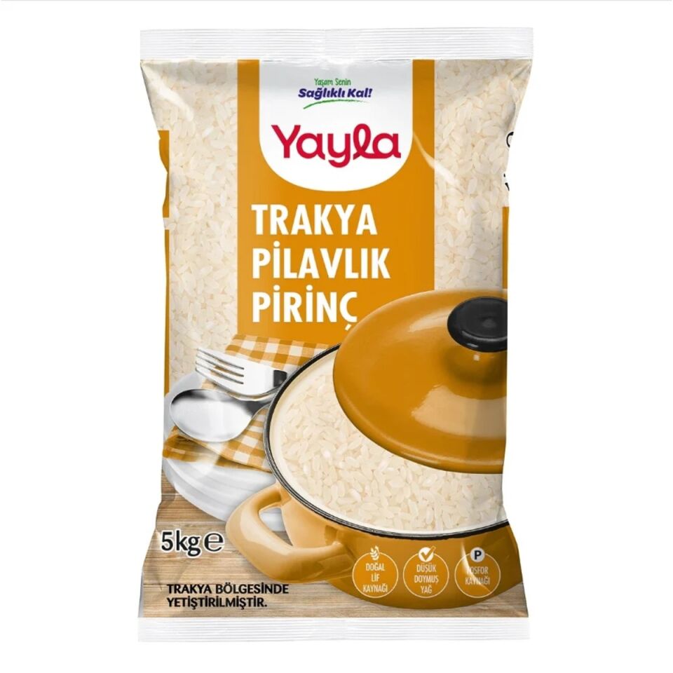 YAYLA 5 KG PİRİNÇ TRAKYA *4