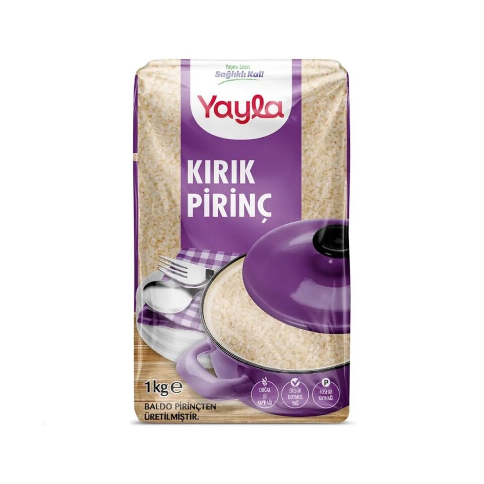 Yayla 5 kg Pirinç Kırık (4'lü Koli)