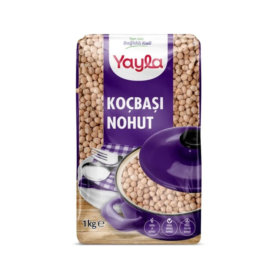 Yayla 5 kg Nohut Koçbaşı 9-10M (4'lü Koli)