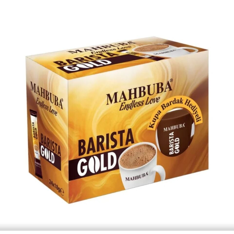 MAHBUBA KAHVE BARİSTA GOLD 18GR.*24*12