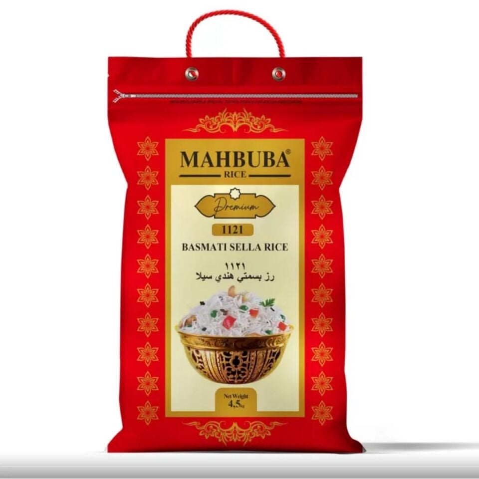 MAHBUBA BASMATİ PİRİNÇ 4,5 KG*4