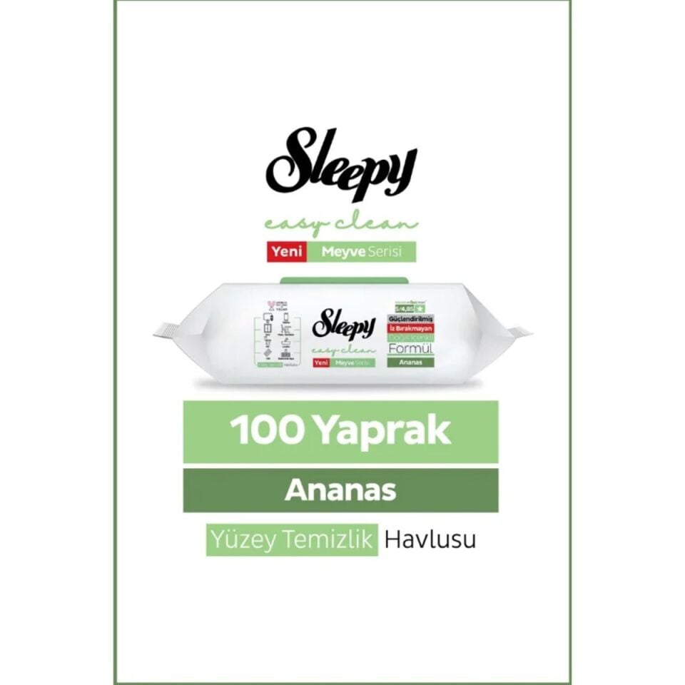 SLEEPY YÜZEY TEM ANANAS 100 LÜ KRK*12