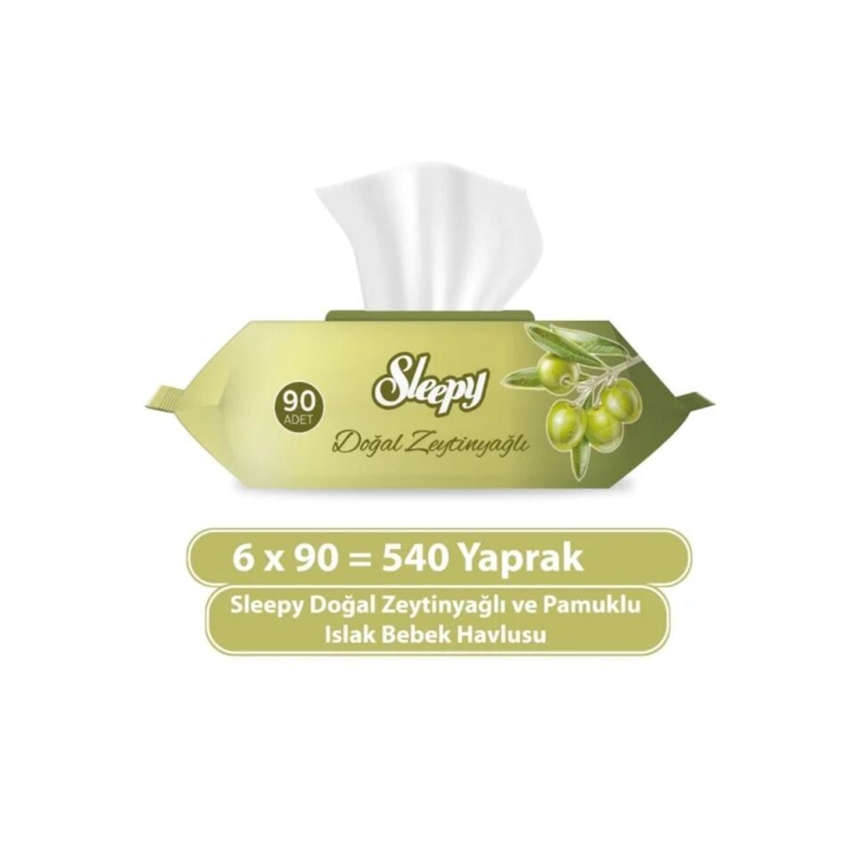 SLEEPY ISLAK HAVLU Z.YAĞLI 90 LI*24