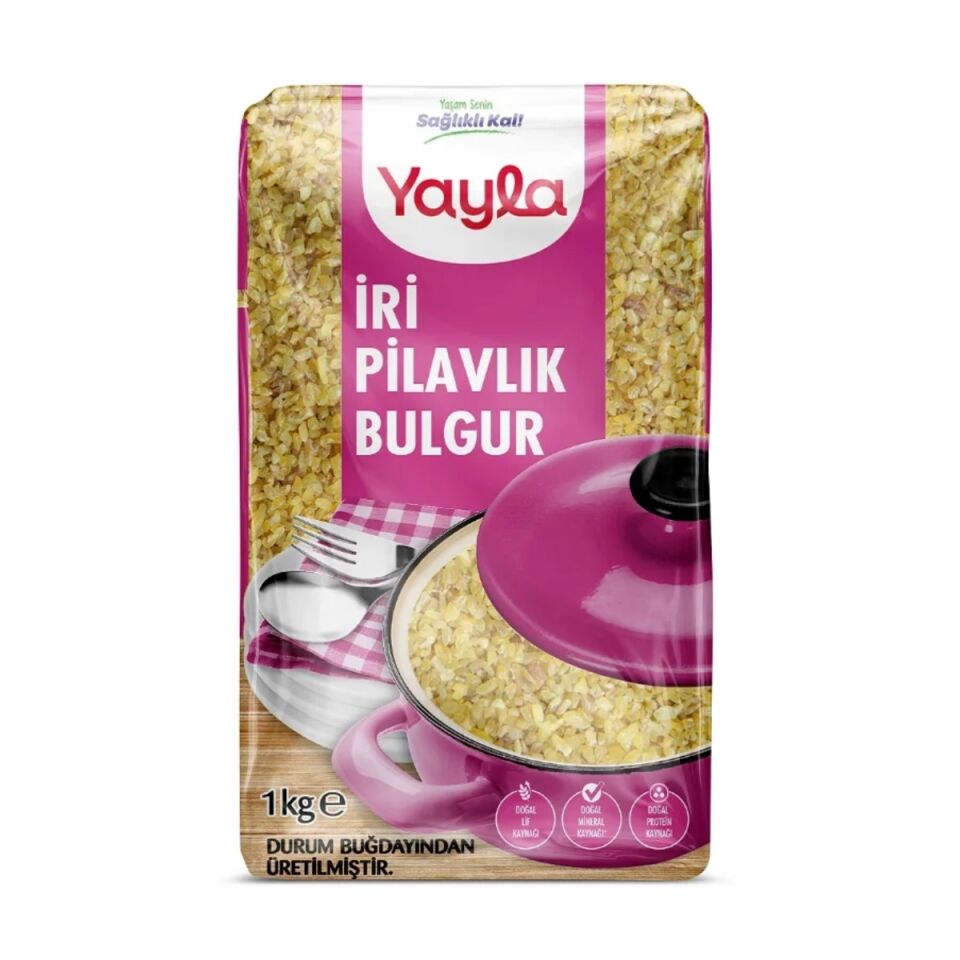 YAYLA 1 KG BULGUR İRİ PİLAVLIK.*16