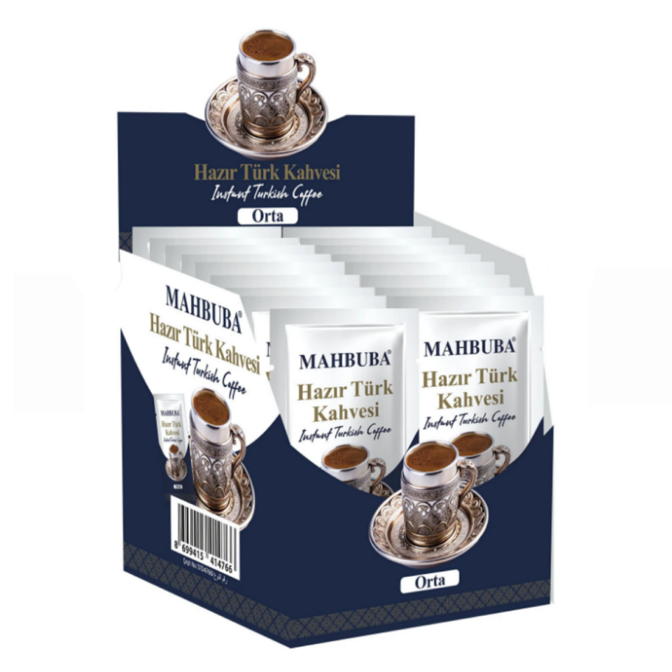 MAHBUBA HAZIR TÜRK KAHVESİ ORTA 8 GR.*12*24