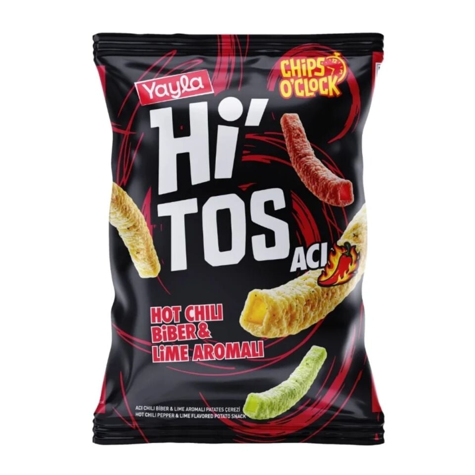 100 gr.Yayla Hitos Hot Chili Bib.Lime A.Pat.Çer*24