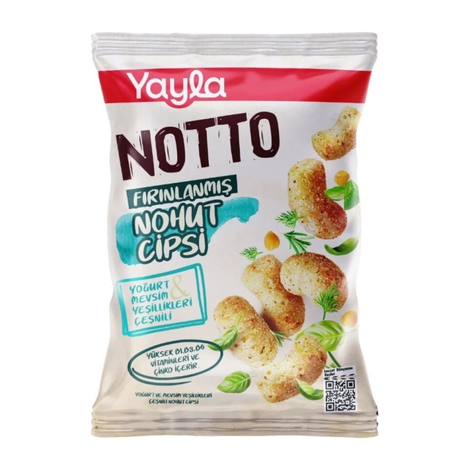 55 gr.Yayla Notto Fırın.Noh.Cipsi Yoğ.Mev.Yeşil*24