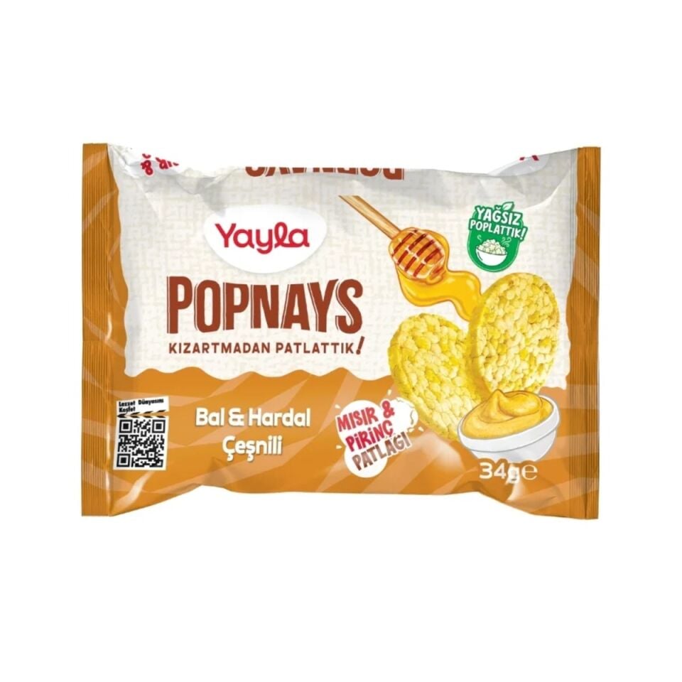 34 gr.Yayla Popnays Mısır P.Pat.Bal Harda Çeşni*18