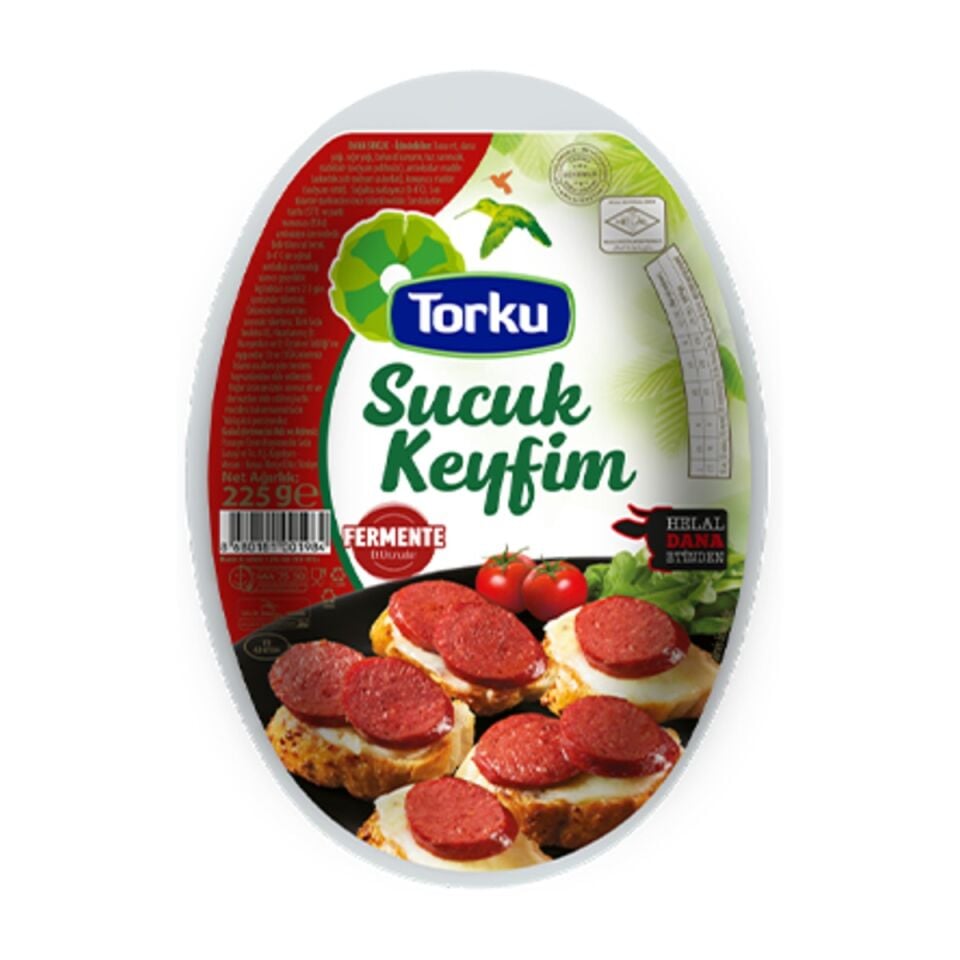 TORKU SUCUK KEYFİM FERMENTE 225 GR*10