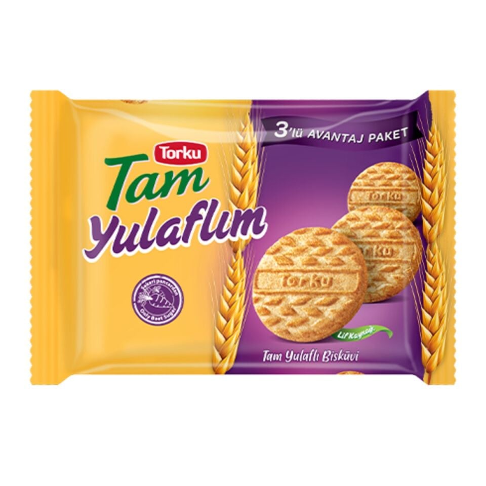 TORKU TAM YULAFLI BISKÜVI 3X125 GR*12