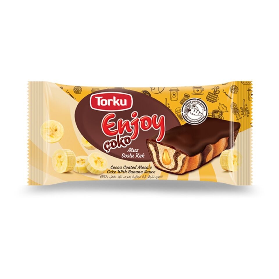 TORKU ENJOY ÇOKO MUZLU SOSLU KEK 55 GR*24