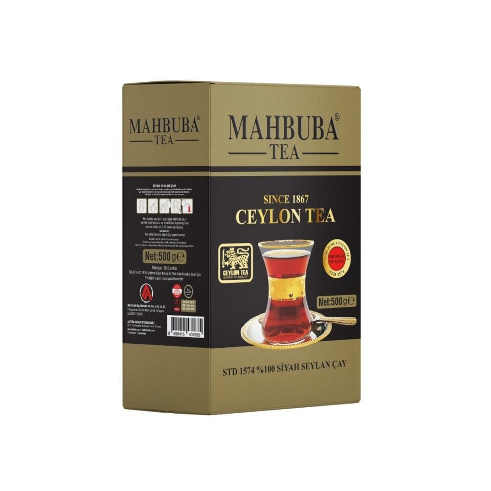 MAHBUBA CEYLON SİYAH ÇAY 500 GR.*12