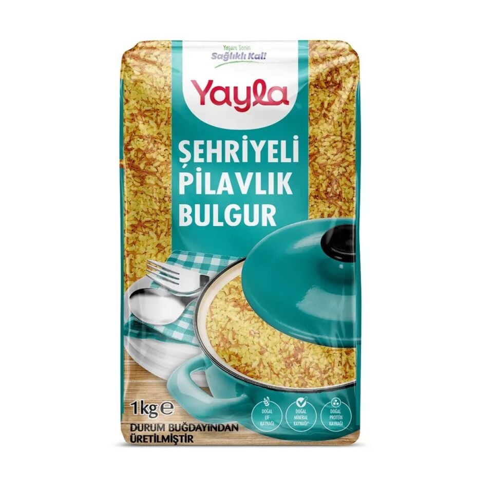 YAYLA 1 KG BULGUR ŞEHRİYELİ *16