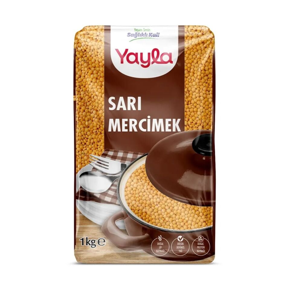 YAYLA 1 KG MERCİMEK SARI*16