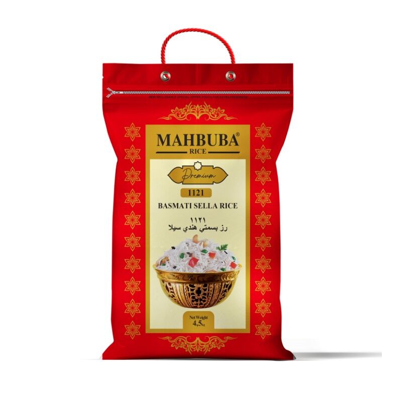 Mahbuba Basmati Pirinç 4,5 kg (4'lü Koli)