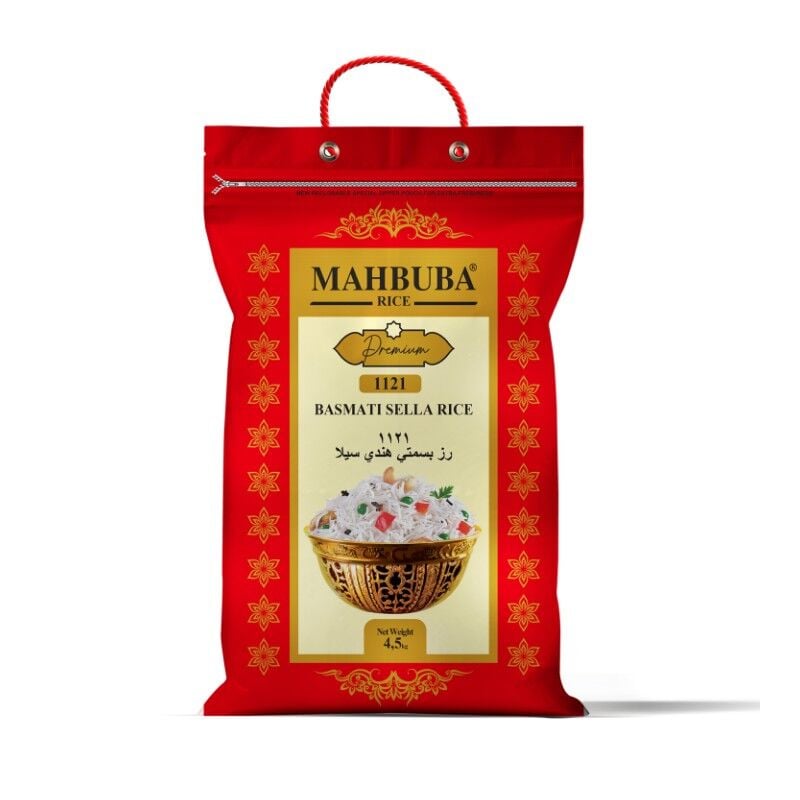 Mahbuba Basmati Pirinç 4,5 kg (4'lü Koli)