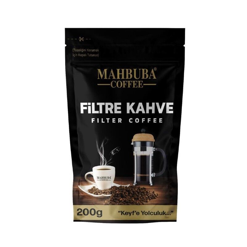 Mahbuba Kahve Filtre 200 g (12'li Koli)