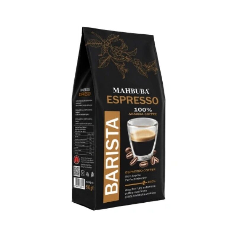 Mahbuba Çekirdek Kahve Espresso 500 g (24'lü Koli)