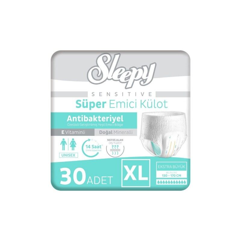 Sleepy Sen. Anti. İkiz. KLT. XL 30'lu (4'lü Koli)